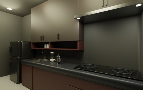 Izana's Room! Well, His Living Quarters, In 3D! I Think This Is The Beefiest (with All The Textures,