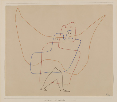 guggenheim-art:In Angel’s Care by Paul Klee, 1931, Guggenheim MuseumSolomon R. Guggenheim Muse
