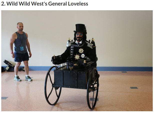 dorkly:  15 People Who Turned Wheelchairs Into Amazing Cosplay For more photos, click