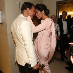 My #mcm is matthew mcconaughey because of this awesome tender moment between him and his wife at the #oscars and not only for that but he spoke about his faith and hard work in front of not only his fellow peers but millions at home watching. That is