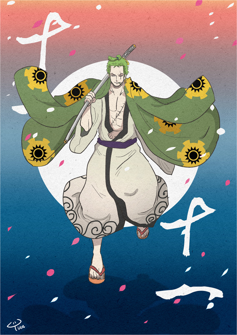 yun-zl:  20181111 Happy birthday Zoro jirou