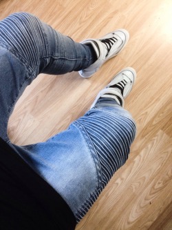 themaxdavis:  Wraith Biker Jeans, Blue Stone Wash  10% Discount code: MaxDavisRepresentclothing.co.uk 