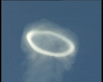 trappangel:sixpenceee:Incredible, smoke rings at Mt Etna. This was filmed by Geoff Mackley on 8th Ju