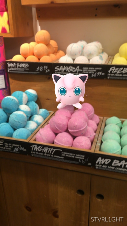 pokemongostories: man i’ve been wanting to try this bathbomb for soooo long