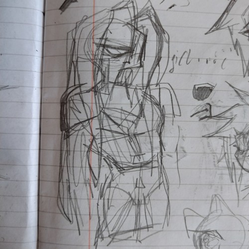 At My Mum's Workplace I Had A Whole Artstyle Metamorphosis
