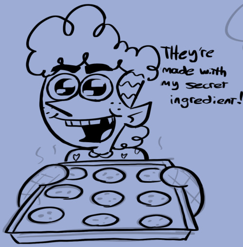 #6 Daletober But Idk What "day In The Life" Is Supposed To Entail So Heres A Doodle Of Elad With Cookies