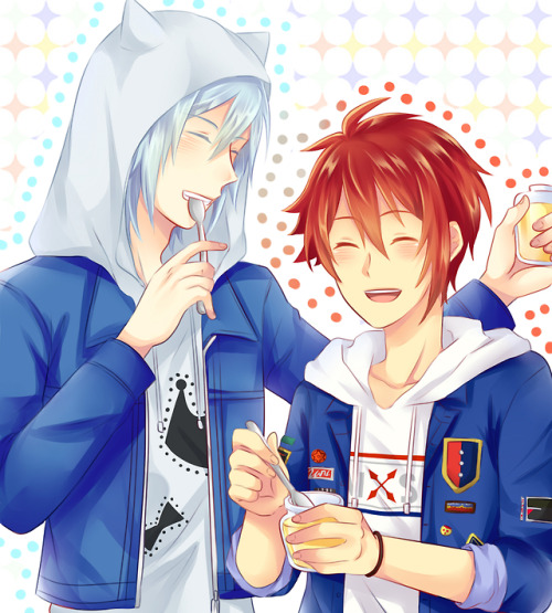 nyankocatnyan: I love Riku and Tamaki friendship