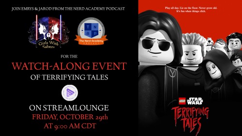 Join Em &amp; @darkjedi2552  from @TheNerdAcademy1  for a Livestream commentary event of LEGO’s Terr