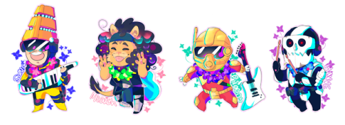 galaxymind475:umbronydraws: hey, i made some SICK nasty stickers for @twrpzine! they’re a preorder-e