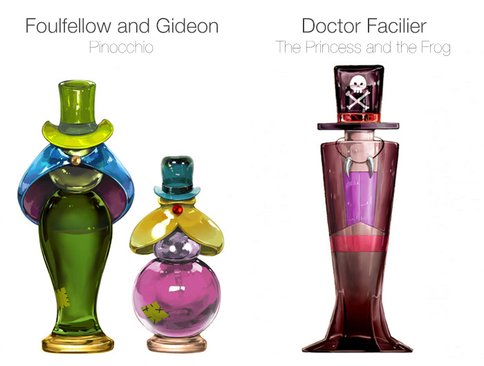 Disney Villains Perfumes by pixiv