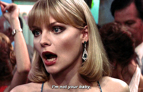 mygirlcrushs:Michelle PfeifferSCARFACE (1983)