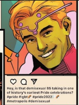 Canon Demis 17/?: Braniac 5 aka Brainy in DC Pride 2022: Super Pride (2022)