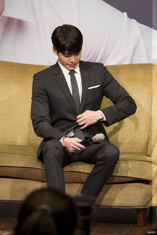 150424 Woo Bin Press Conference In Taiwan