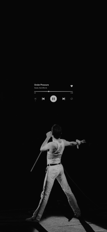 freddie mercury + “under pressure” lockscreens from my tutorialplease like or reblog if you use/save