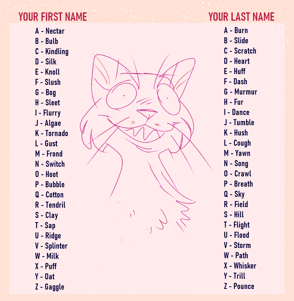 Warrior Cat Name Generator