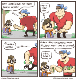 markraas:Some Nerd and Jock comics from December-February.