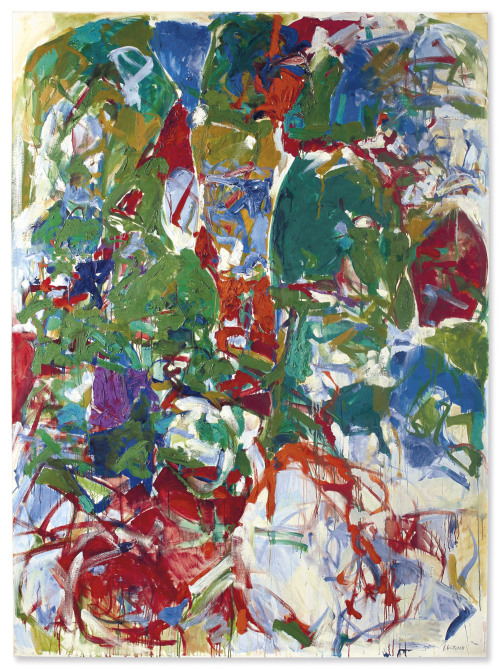 roseredfingers: Joan Mitchell (1925-1992)Russian Easteroil on canvas, 1967