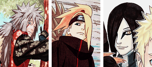 utsukushiicaps:  Naruto + Best Hairstyles 
