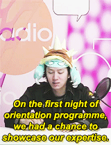 heepnotic:  Heechul can’t even convince himself that he’s an English major.vid