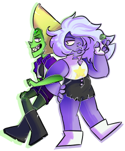 craigevalentine:  Peri and Ame in some alternative outfits  