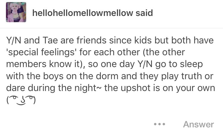 Taehyung Fluff