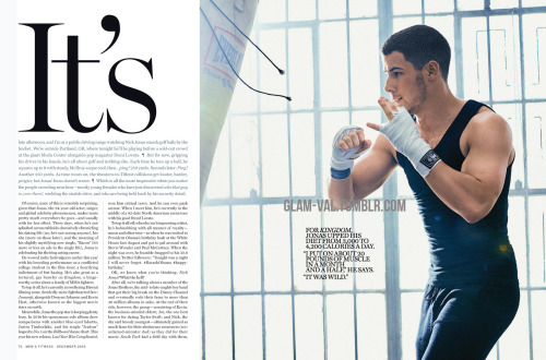 Nick Jonas by Peter Yang for Men&rsquo;s Fitness US December 2016