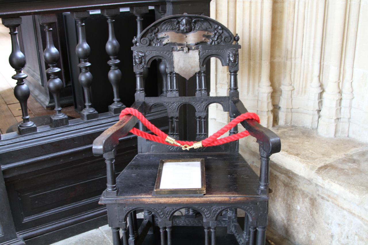 Bodleian Libraries — The chair that sailed around the world