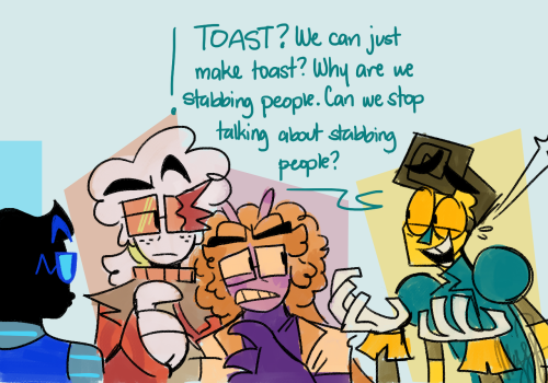 Toast Knife. Sorry I haven’t posted on here for a while now KJDFHSD