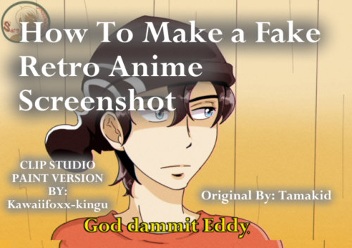 tamakid: kawaiifoxx-kingu: Here is the Clip Studio Paint Version of @tamakid‘s Retro Anime Tutorial!