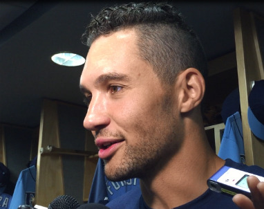 hugyerbud:  Grady Sizemore  (best jock porn name ever!) looks pretty good in his new Tampa Bay Rays uniform…but I still like him better out of it. Welcome to the team, sport…