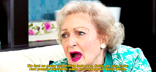 ruinedchildhood:Betty White was surprised yet grateful for her fans’ GoFundMe campaign in an intervi