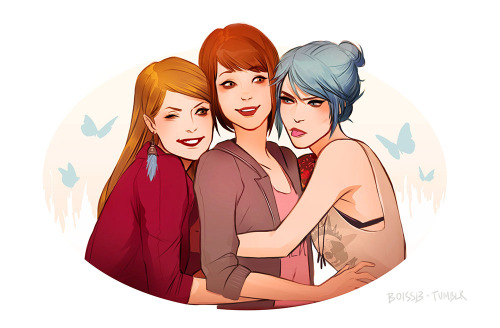 lifeisstrange-blog:boissb:I think that if this girls had met before they’d have been such a fun and 