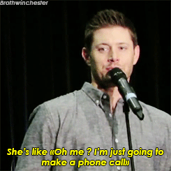 brothwinchester:   I’m… I’m… I got the question on my phone (x) 