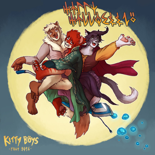 Happy Halloween from the Kitty Boys!Please tell me you’ve seen Hocus Pocus. It’s great.