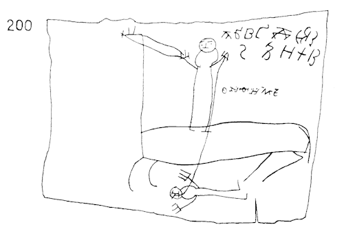 Back In The 13th Century (the Writings Are Estimated To Date From 1234 To 1268) A 6/7 Year Old Boy Named