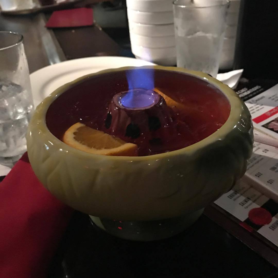 The drink is lit and I will be as well. 🔥 (at Kobe Japanese Steakhouse &amp;