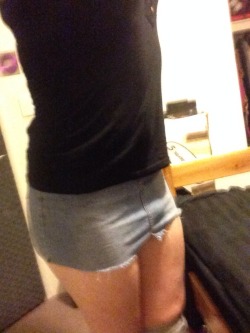 teenybopper-whoreboi:  Teehee, do you guys think these skirts are short enough on me…? Or should I get some that are even tinier…  Keep the skirt loose the panties then you got an outfit