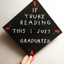 kayygotkakez:  mashable:  These graduation