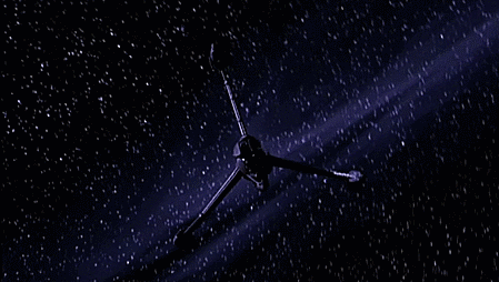 spockvarietyhour: Excalibur and Victory’s first encounter with Drakh fighters