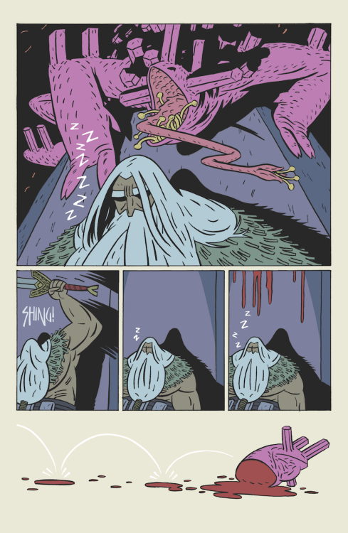 andrewmaclean: 14 (non-spoiler) pages of the 280 in HEAD LOPPER, VOL. 1: THE ISLAND OR A PLAGUE