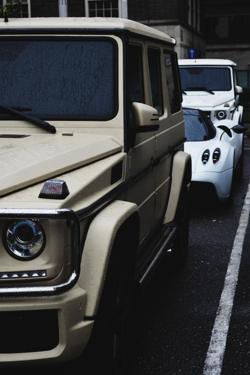 envyavenue:Pagani Huayra and G-Wagons | EnvyAvenue