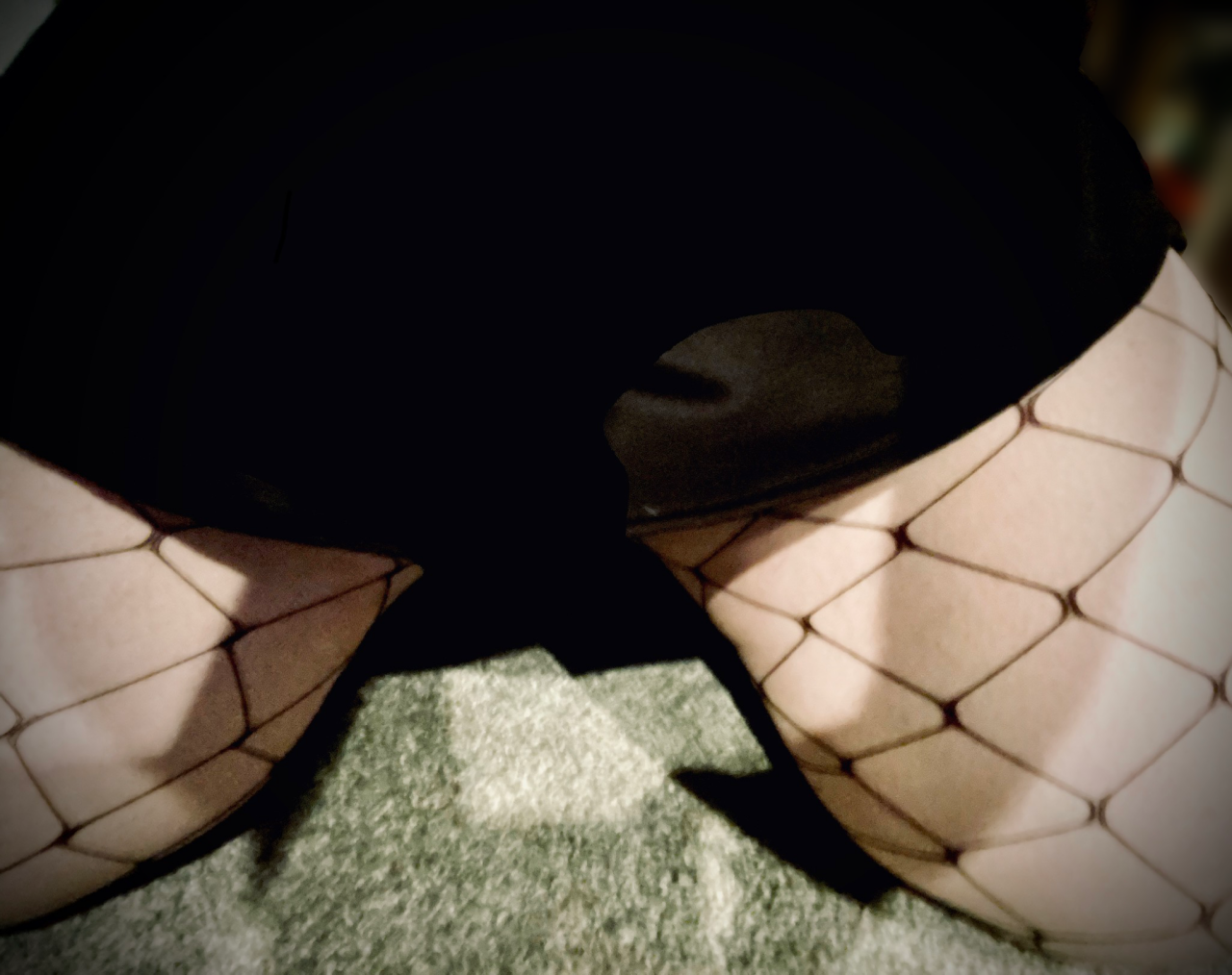 :Got new fishnets today 💕 Fishnets drive me wild