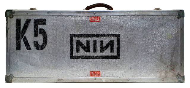 6empest:nine inch nails used and signed synthesizer from on stage during 1994-1995 self destruct tour