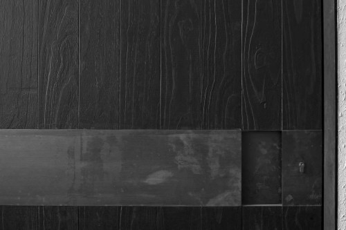{Beautiful door detail! Designed by Tristan & Juliana.} via