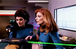 ezrisdax:Ladies meme - [1/?] Friendships » The Ladies of the Enterprise NCC-1701-D