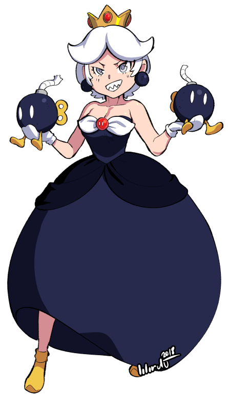 lilirulu: Queen Bob-omb~  Made with Manga Studio 5 EX | My Commissions     she’s