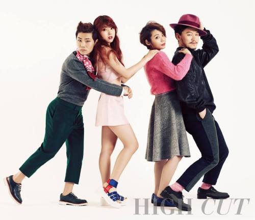 Kim Bum Soo, Yang Dong Geun, Ivy, Ladies Code, Rumble Fish Для High Cut Vol. 114