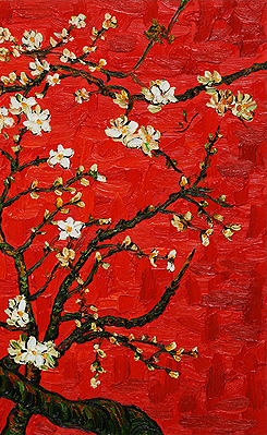 finegoodsfinefolk:  Vincent  van Gogh - From ‘Almond Blossoms’ Series (1888-1890) 