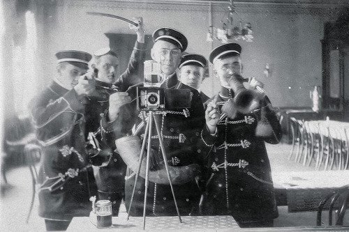 German fraternity mirror selfie 1912