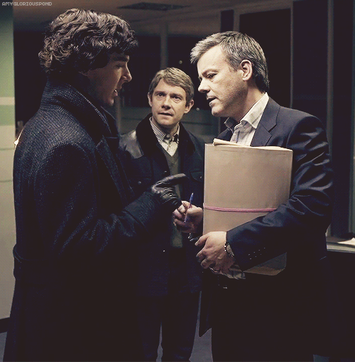 ∞ Scenes of Sherlock Raoul de Santos is your killer. Kenny Prince’s houseboy.